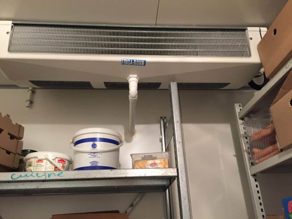 Maintenance de chambre froide