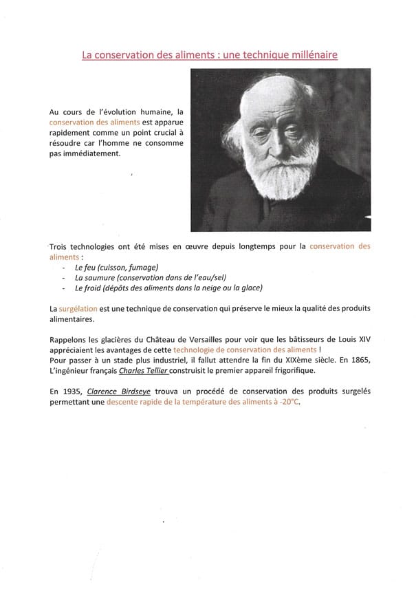 Histoire de la réfrigération